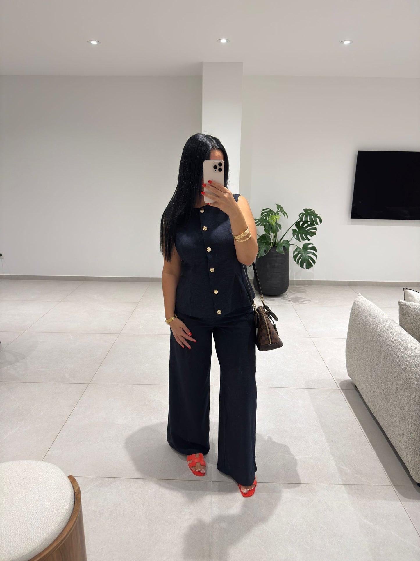 ENSEMBLE CASUAL COTTON BLEU JEANS