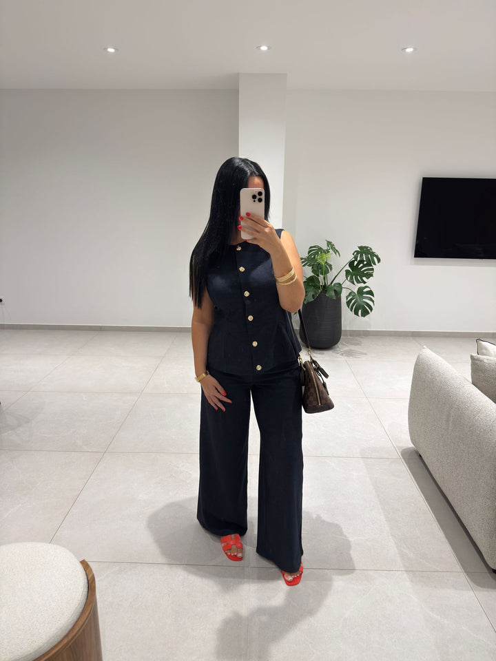 ENSEMBLE CASUAL COTTON BLEU JEANS