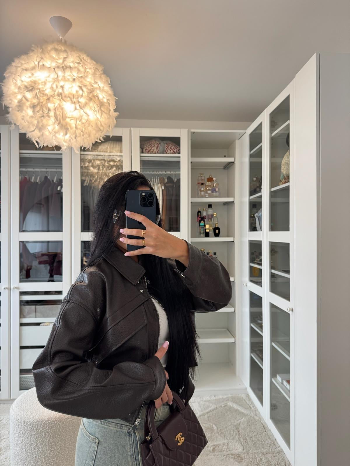 Veste Laya marron