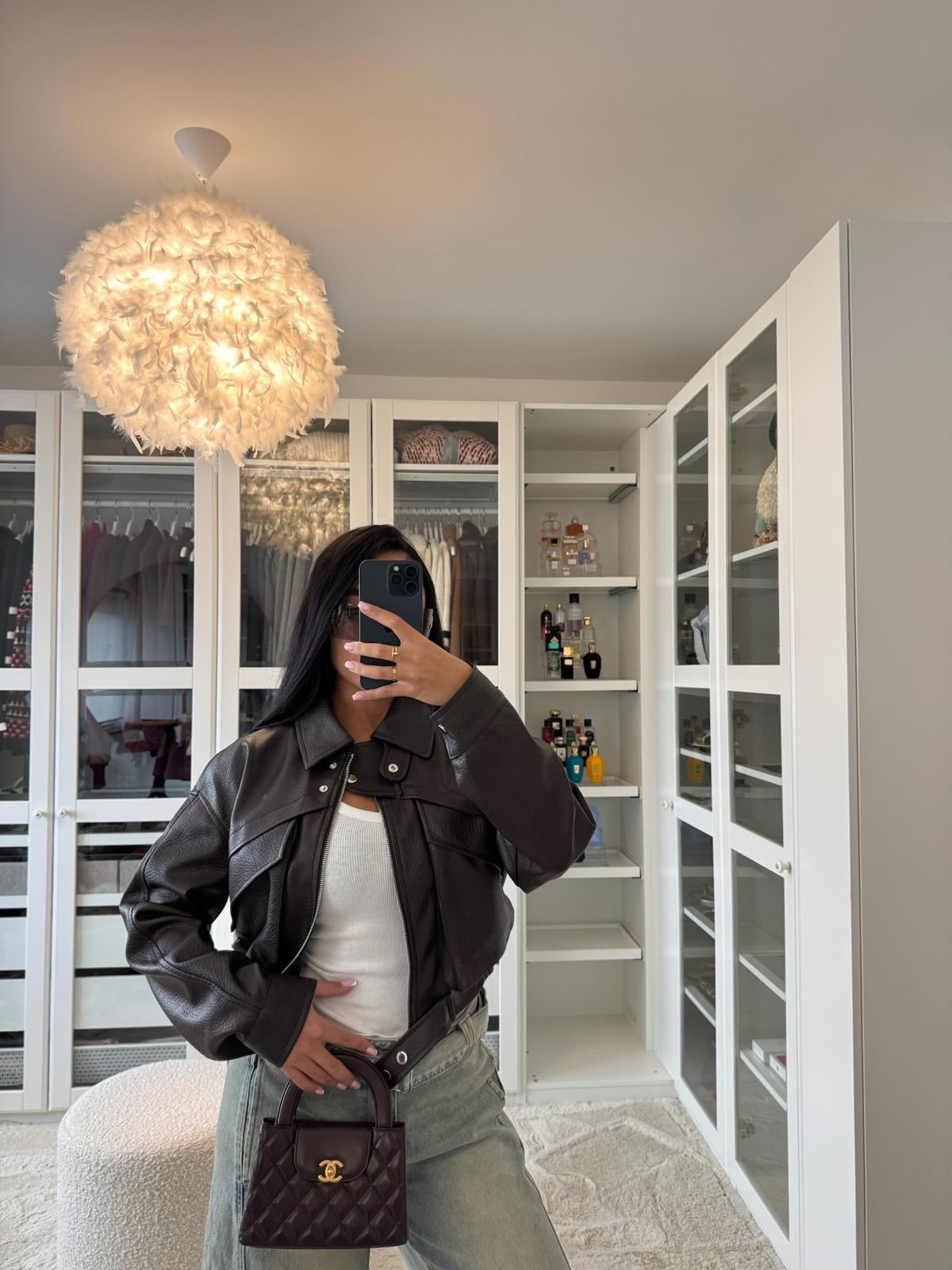 Veste Laya marron