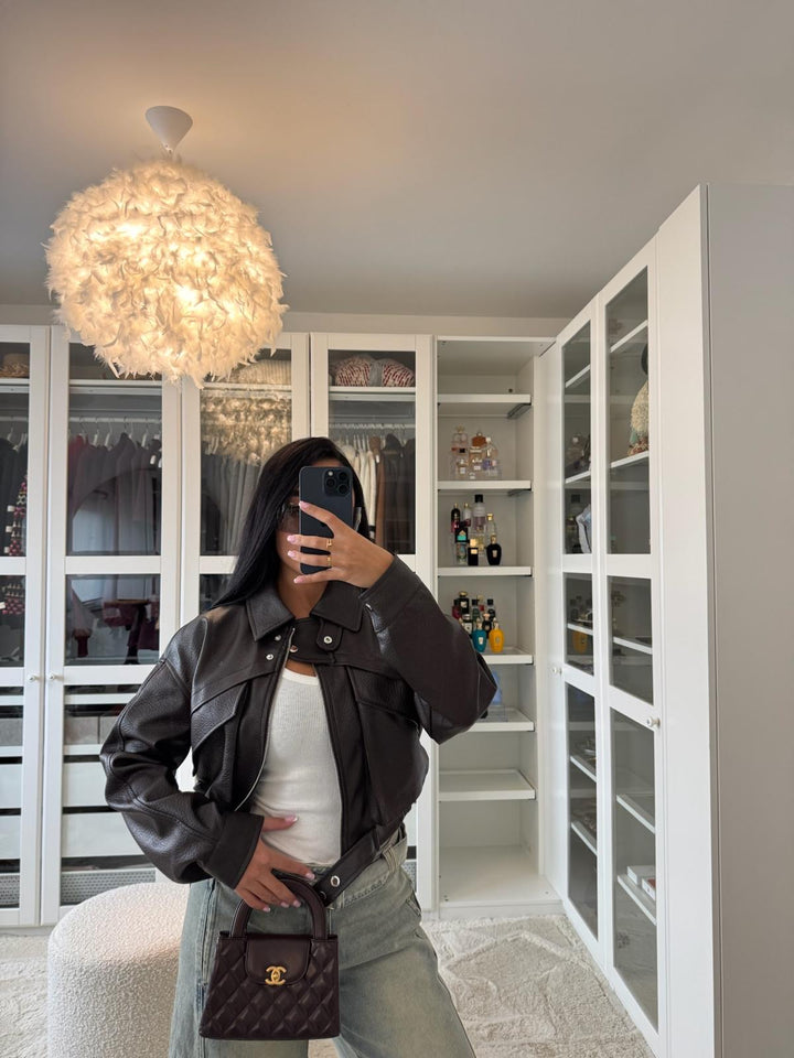 Veste Laya marron