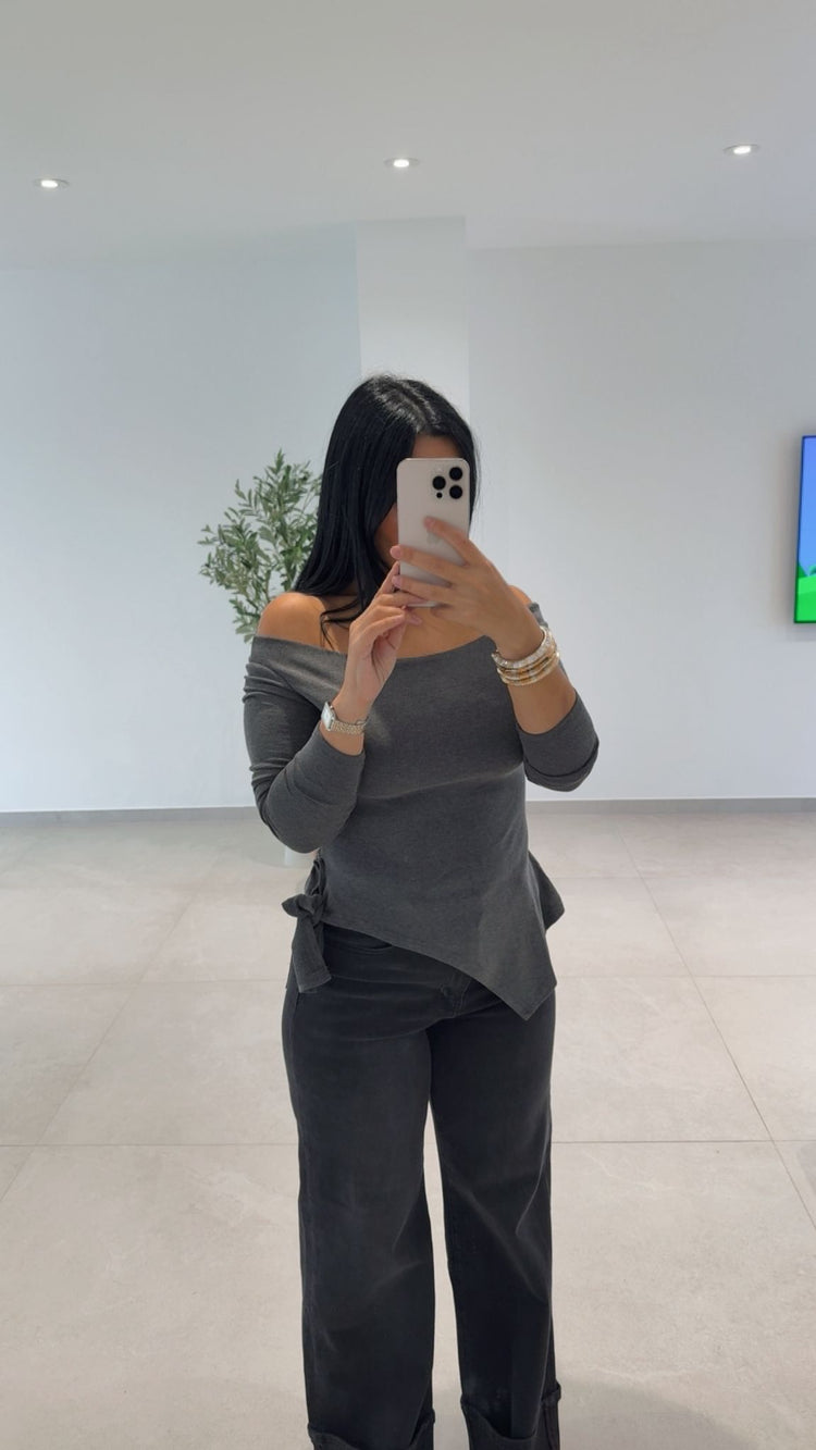 BLOUSE LONGUE MANCHE