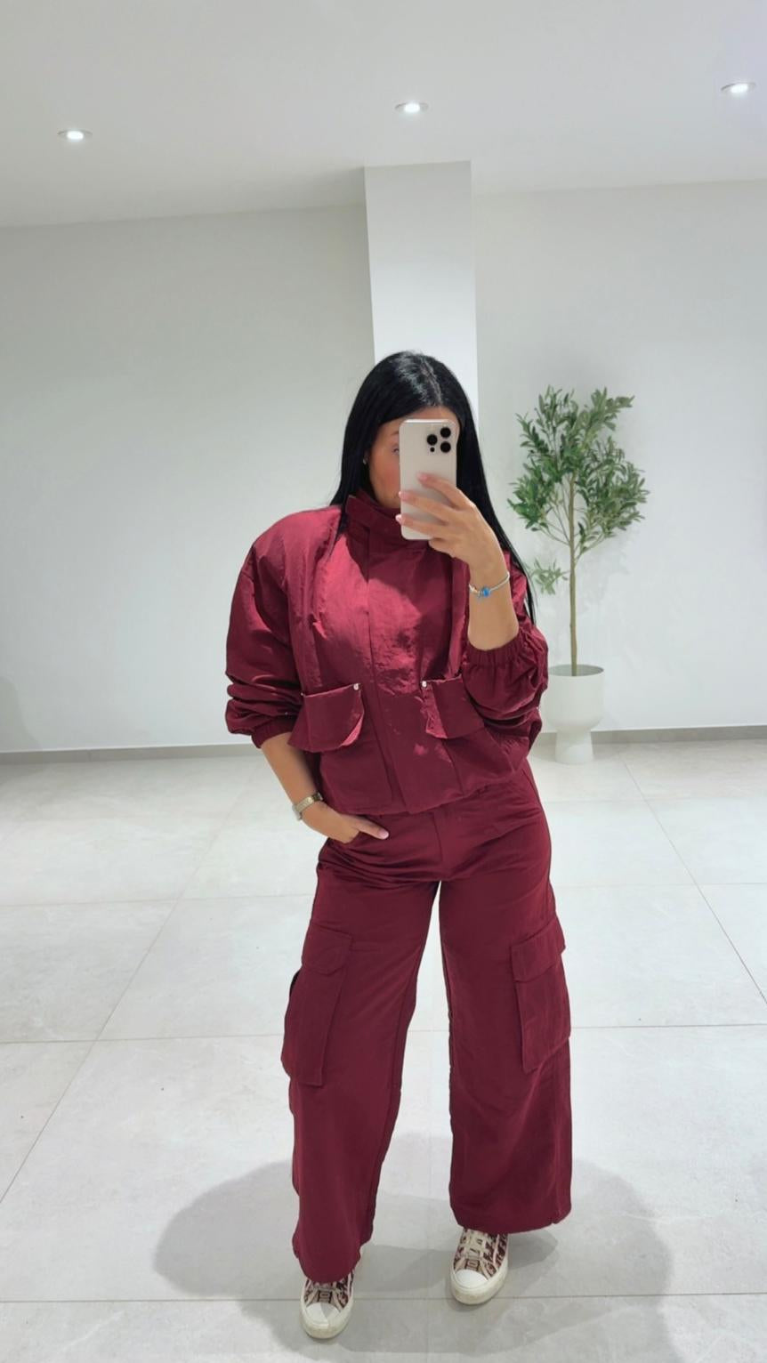 Ensemble cargo bordeaux