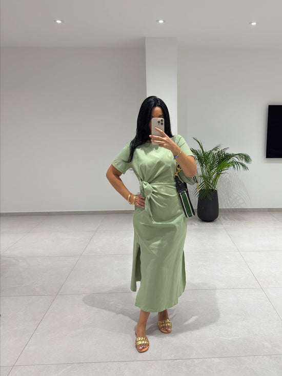 ROBE DOLCE VITA VERT KAKI