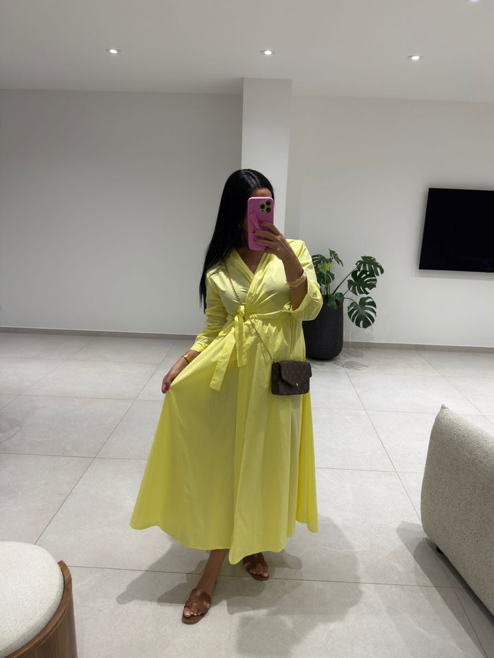 ROBE MAYA JAUNE