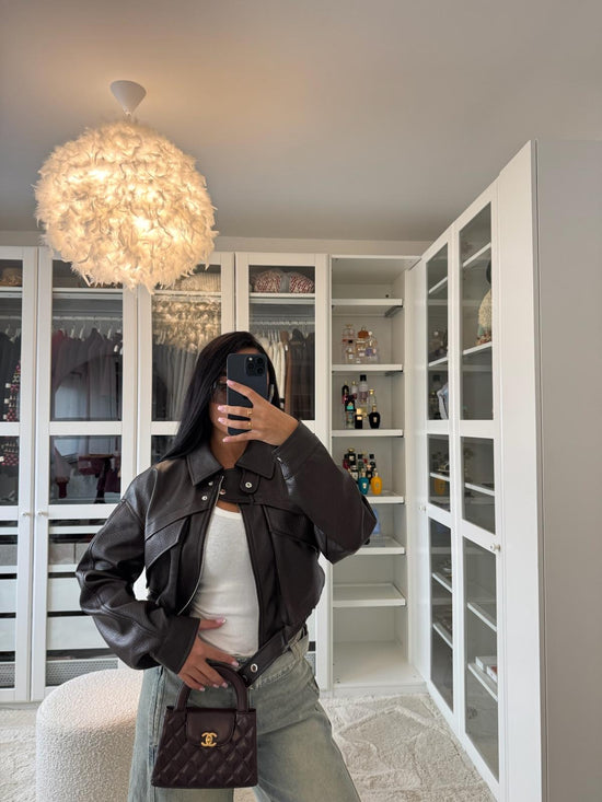 Veste Laya marron