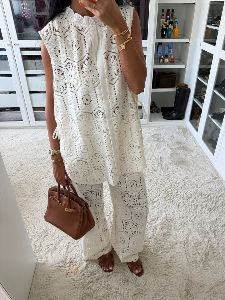 Ensemble Summer Blanc