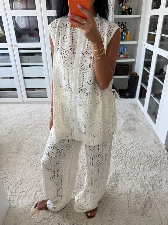 Ensemble Summer Blanc