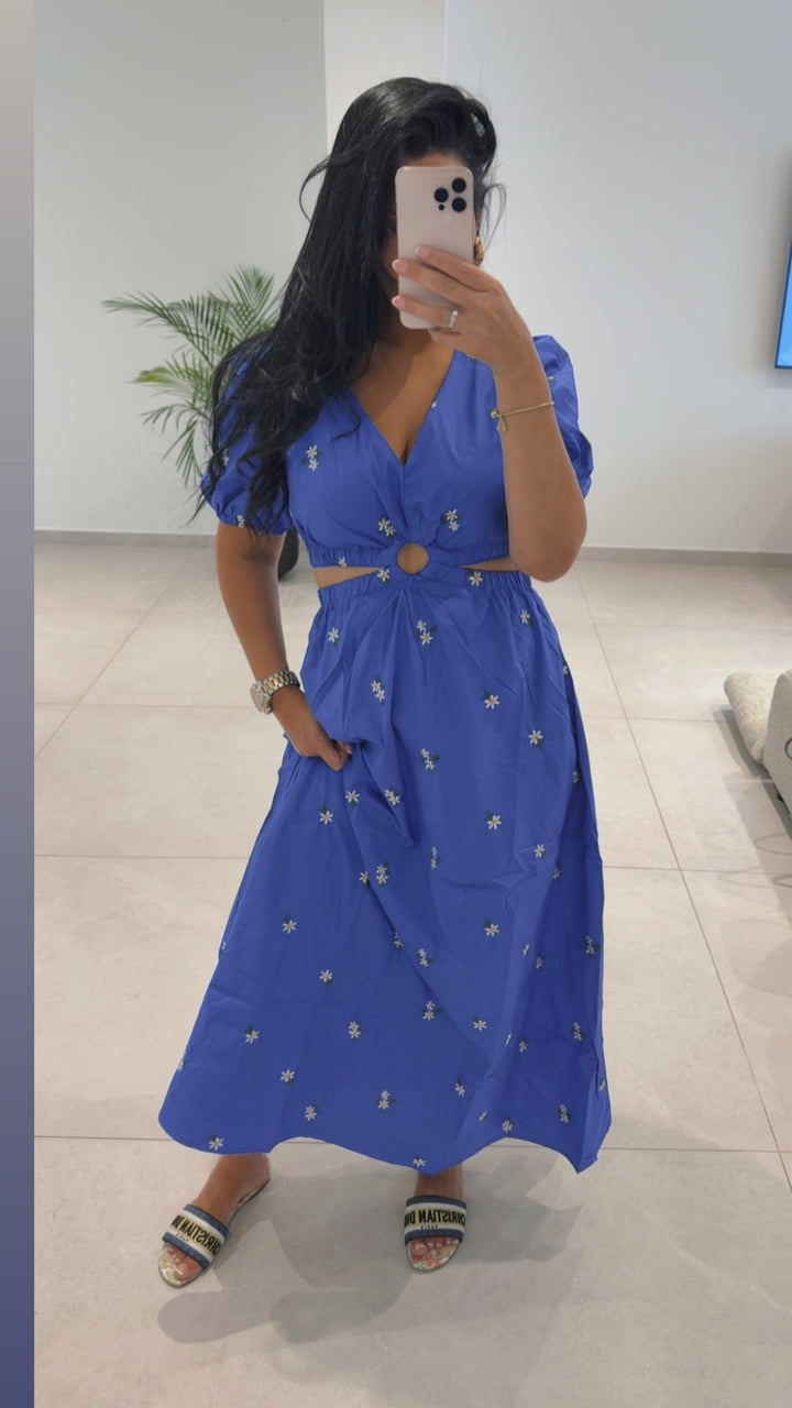 ROBE MYKONOS BLEU