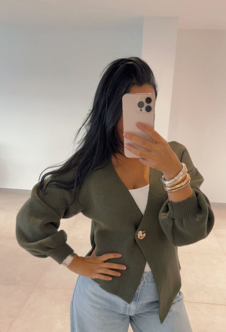 GILET KAKI