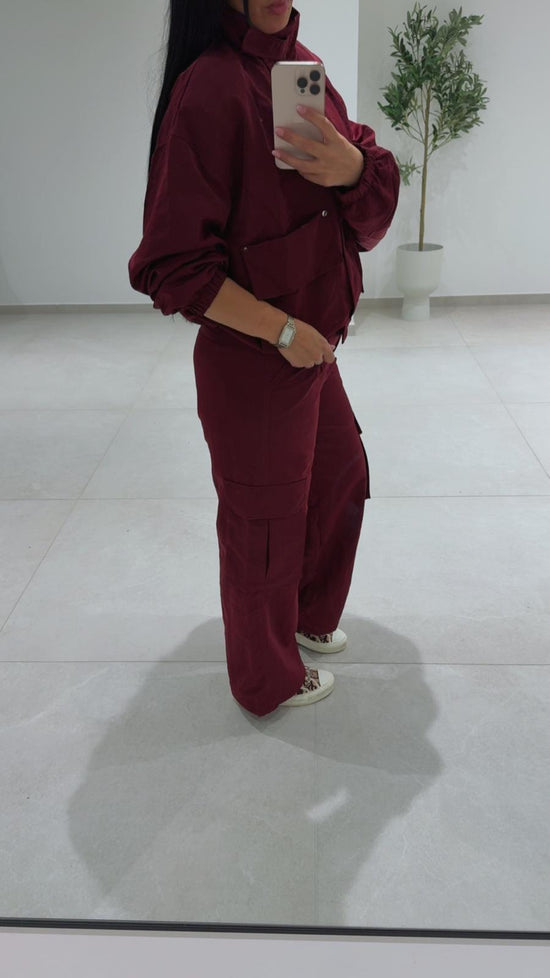 Ensemble cargo bordeaux