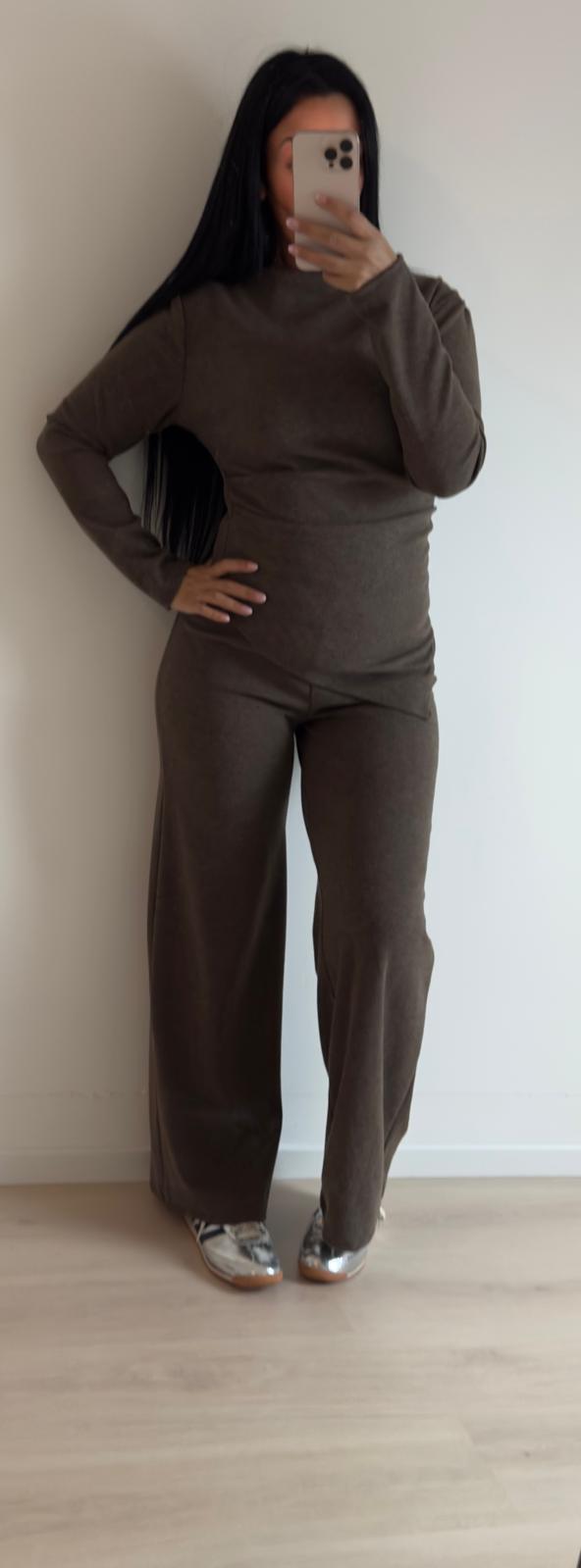 Ensemble douceur  taupe