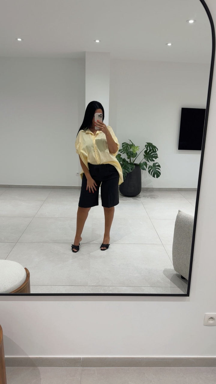 CHEMISIER JAUNE