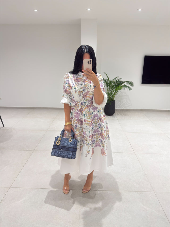 ROBE DUBAI FLEURIE